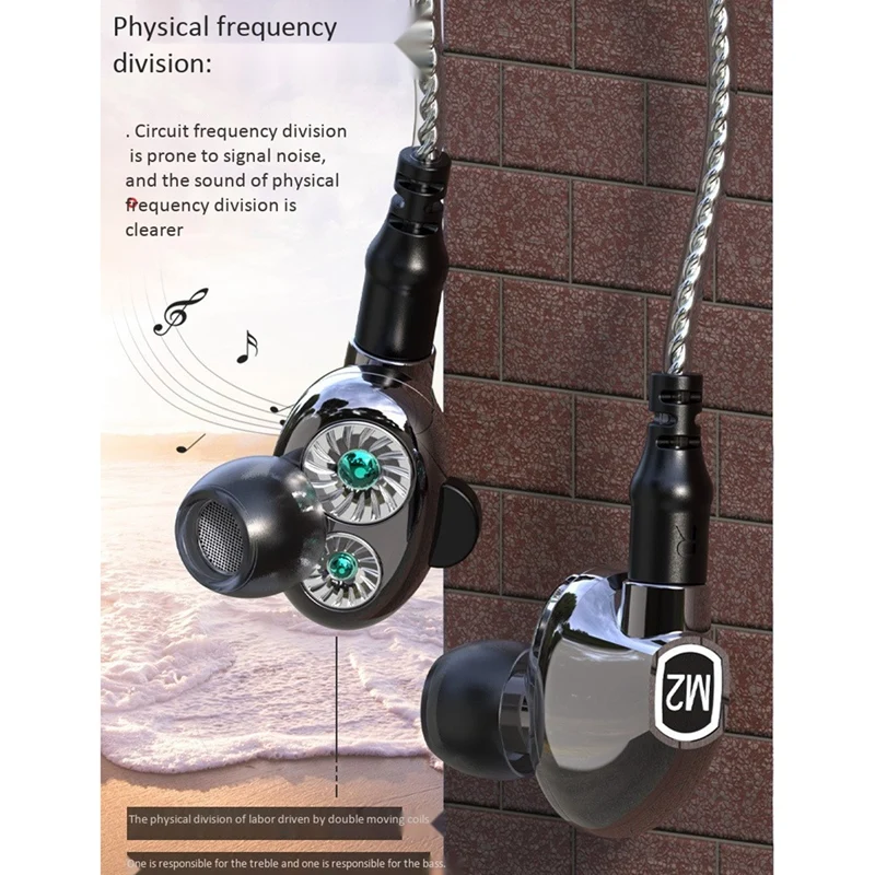 Bluetooth-гарнитура M2S водонепроницаемая Hi-Fi 4D со съемным кабелем | Электроника