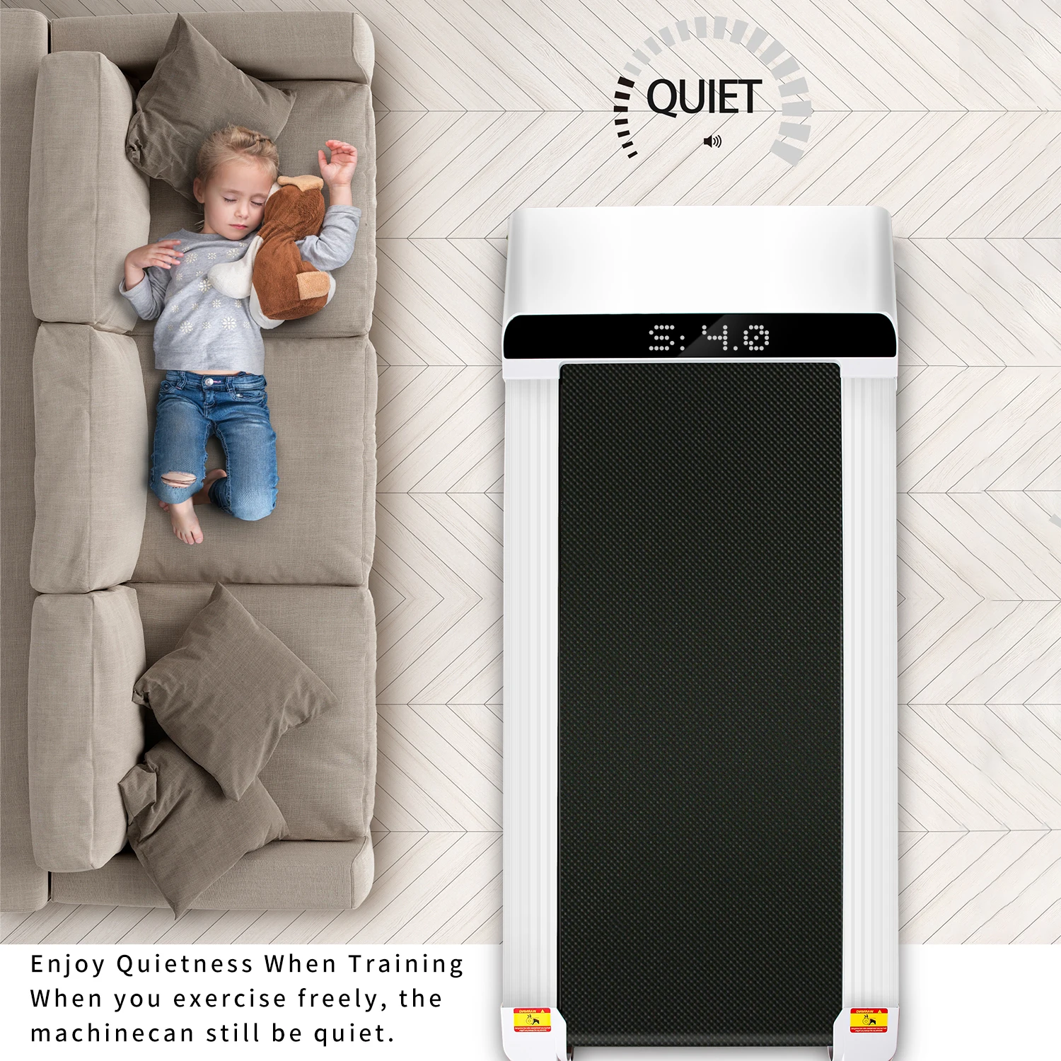 

Portable Electric Fitness Treadmill For Home Walking Pad Sport Folding Treadmill Exercise Equipment Gym Running Machine