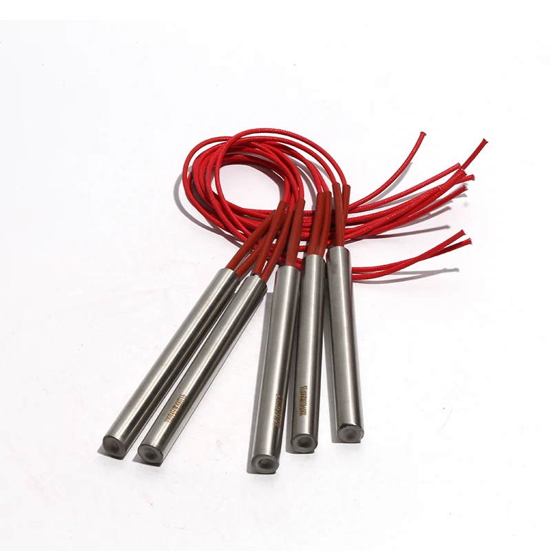220 В 12,5 мм * 120/125/128/130/135 мм односторонний проводной нагревательный элемент картриджа 370 Вт/390 Вт/400 Вт/420 Вт 5 шт./лот