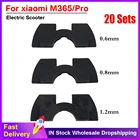 Аксессуары для электрических скутеров 20 комплектов, резиновая подкладка, устойчивая к ударам Подушка, силиконовое Демпфирование вибрации для Xiaomi Mijia M365Pro