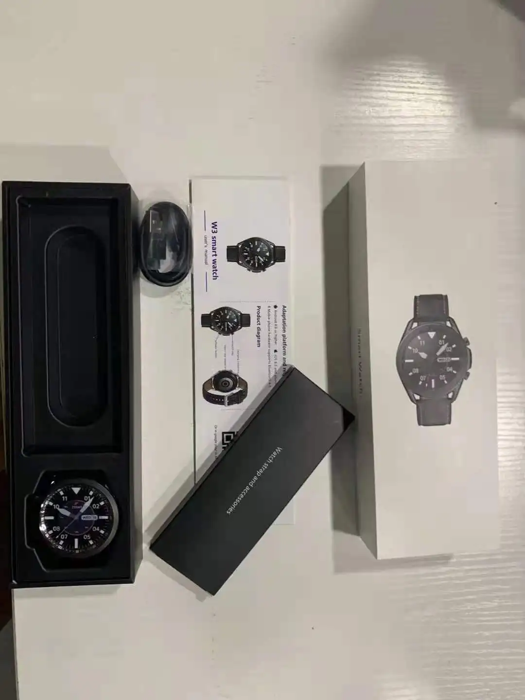 

W3 New Smart Watch High Quality Bluetooth5.0 Intelligent Full Screen Call Heart Rate Measurement Long Battery Life Smart Watches