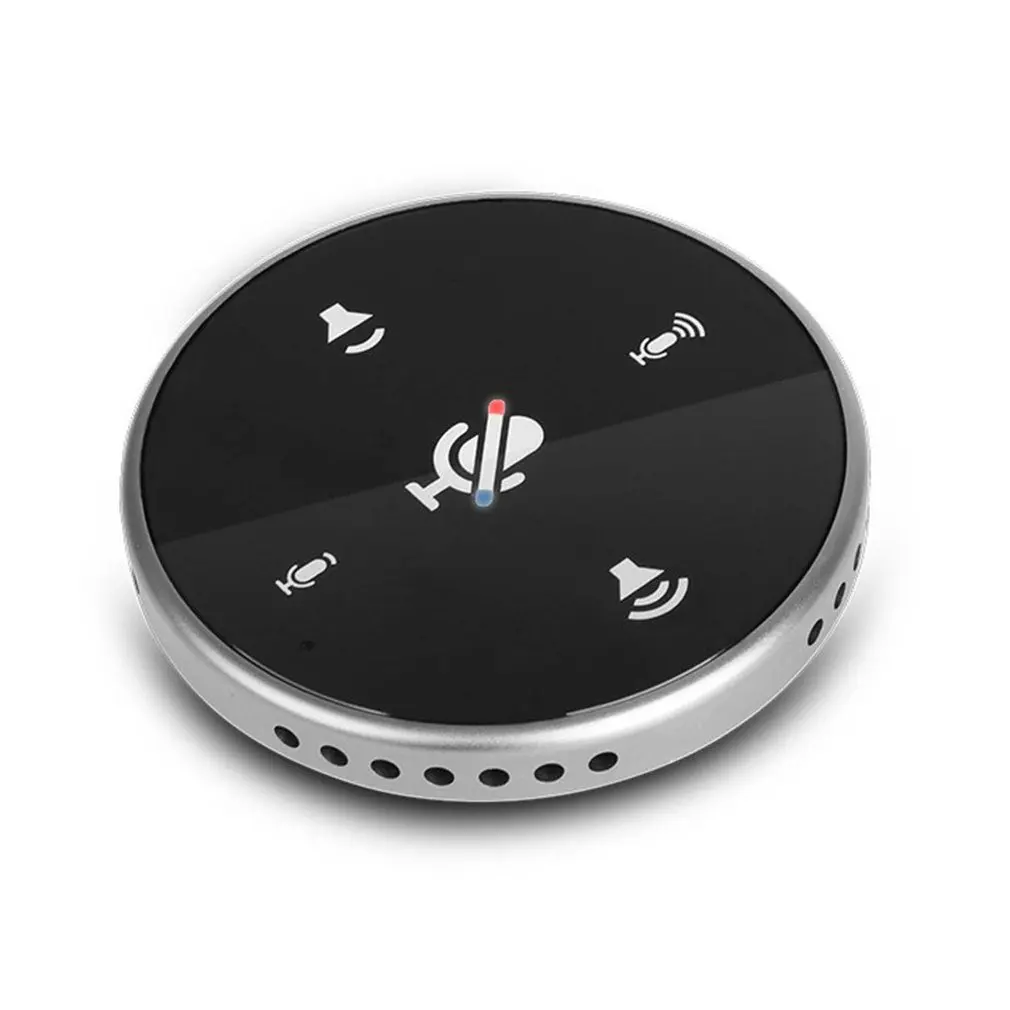 

Omnidirectional USB Computer Durable Microphone Notebook Interface Condenser Microphone Built-in Speaker