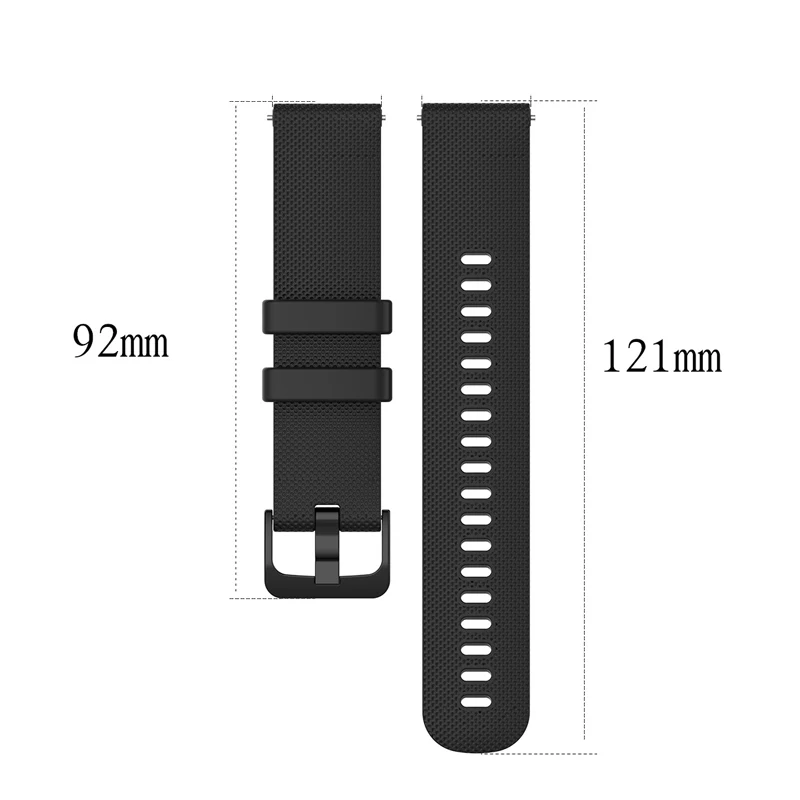 

New Realne Watch S Strap Silicone Watchband Sport Band Smart Bracelet Quick Release Wristband for Samsung Galaxy Watch Active