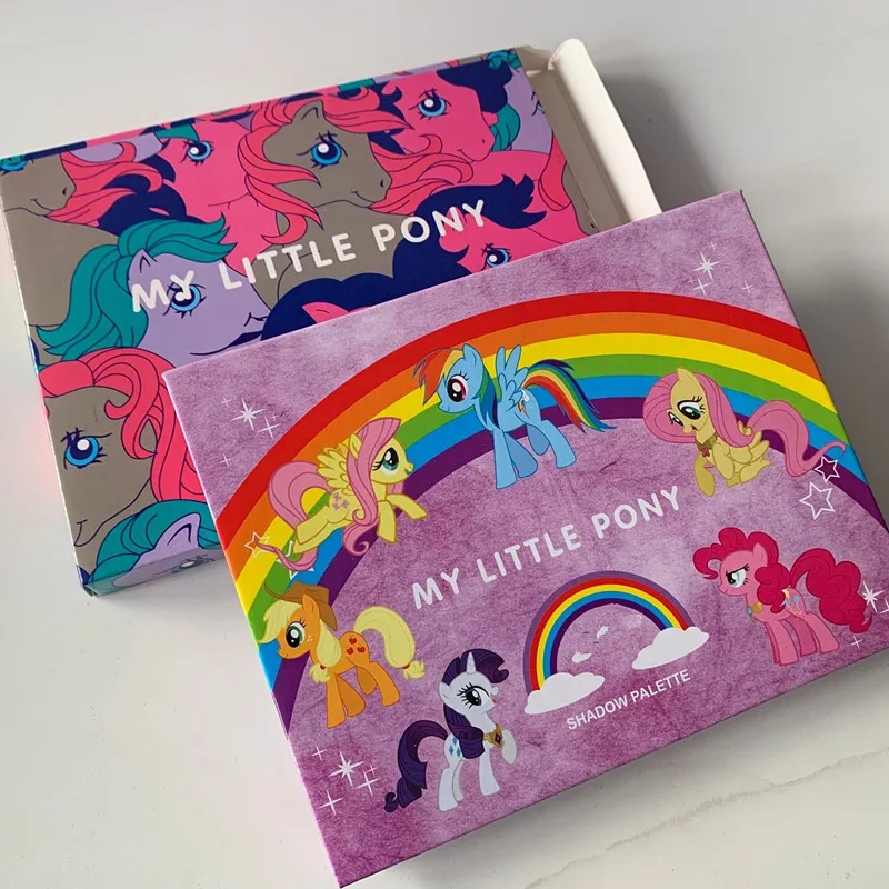 Лидер продаж красивый макияж для глаз палитра теней век my little pony 12 цветов милая с