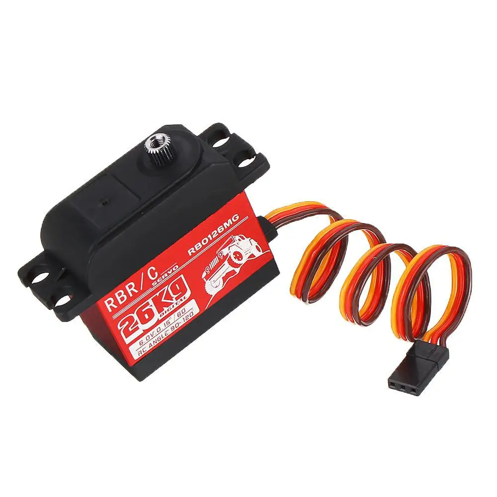 RBR/C RB0126MG 26 кг 90 ° 120 большой крутящий момент цифровая металлическая Шестерня