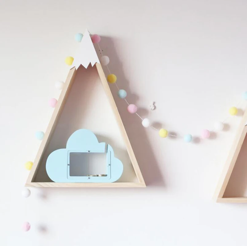 Деревянная Копилка облако для детской комнаты прозрачные декоративные