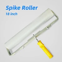 18inch spiked roller 46cm self leveling roller plastic roller spike roller for epoxy floor paint tool professtion