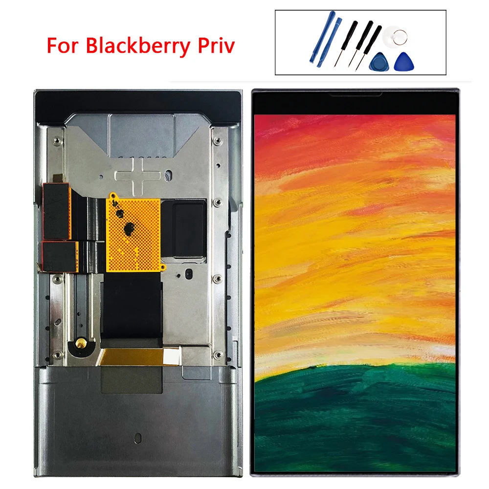 5 4 &quotдля BlackBerry Priv LCD дисплей кодирующий преобразователь сенсорного экрана в