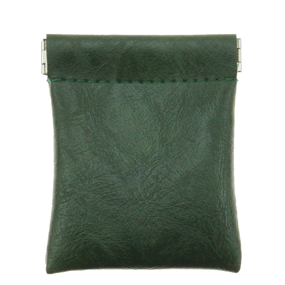 New Fashion Solid Brown Green Faux Sheepskin Pu Leather Coin Purse Women Men Small Short Wallet Bag Little Key Card Holder Gift | Багаж и