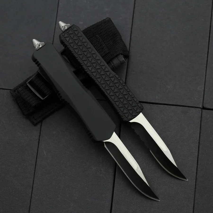Открытый EDC карманный нож Быстрый 440c стальное лезвие цинк алюминий Ручка Кемпинг