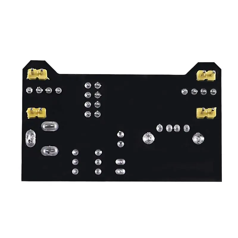 3Pcs 3.3V 5V MB102 Беспаячная плата питания макетной платы с модулем питания от аккумулятора 9V и кабелем с зажимом 2.1x 5.5mm Мужской для Arduino.