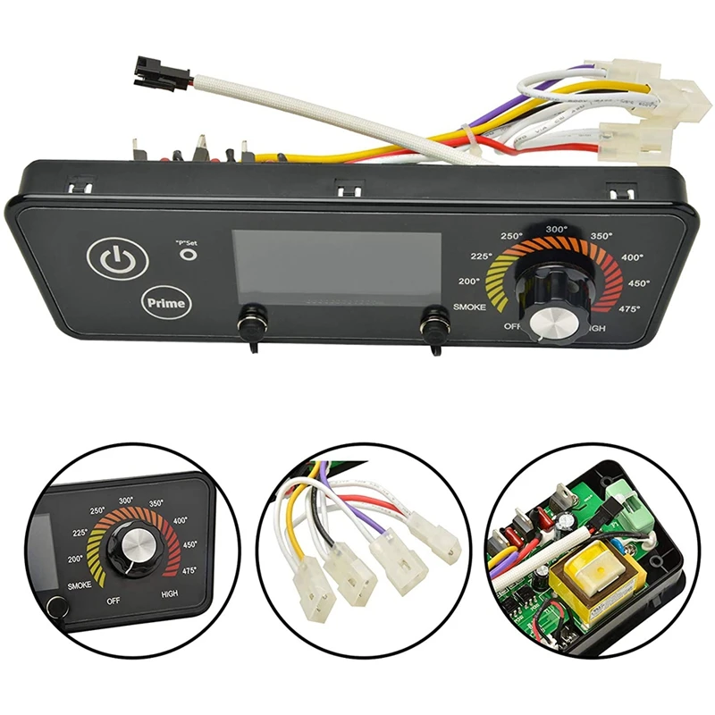 

Digital Thermostat Controller Board Replacement for Pit Boss Model P7-340, Compatible for Pit Boss Grills Tailgater