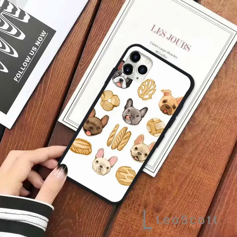 

Pitbull bulldog cartoon animals dog Phone Case for iPhone 11 12 pro XS MAX 8 7 6 6S Plus X 5S SE 2020 XR Soft silicone