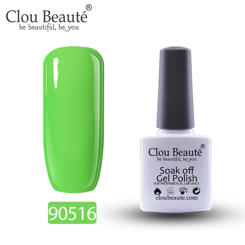 90516 Гель-лак для ногтей Clou Beaute 79 цветов полуперманентный замачивающийся лак для ногтей маникюрный УФ СВЕТОДИОДНЫЙ Цветной Гель-лак 10 мл серия Nude - Цвет: 90516