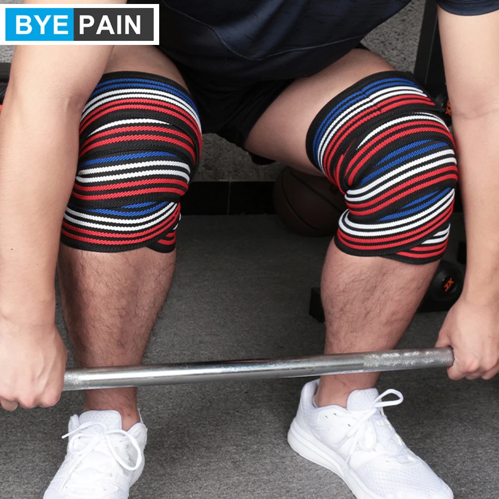 

1Pcs Elastic Compression Knee Brace Wrap, Patellar Tendon Support Strap for Plantar Fasciitis, Stabilising Ligaments, Joint Pain