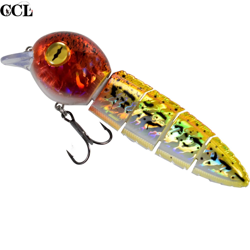 15 см 40 г Мульти шарнирная Головастик рыболовные приманки Средний Дайвинг прочная