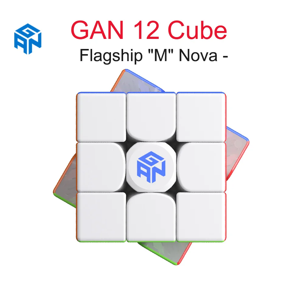 

Оригинальные магнитные Волшебные кубики GAN 12 M maglion UV 3x3x3 без наклеек Gan12 Leap магнитные скоростные кубики GAN12M, игрушки-головоломки, детские под...
