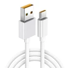 Оригинальный Micro USBType C VOOC Быстрый зарядный кабель для Realme X50 X2 X3 X50m X50t X Lite Q V5 C3 OPPO R15 R17 Find X2 Pro 100 см