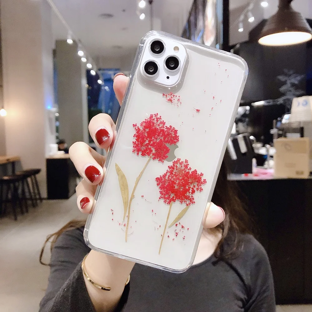 

Dandelion Case For iphone 11 pro max Clear iphone xr cases Soft Transparent phone cover for iPhone x xs max 7 8 6 6s Plus se2020