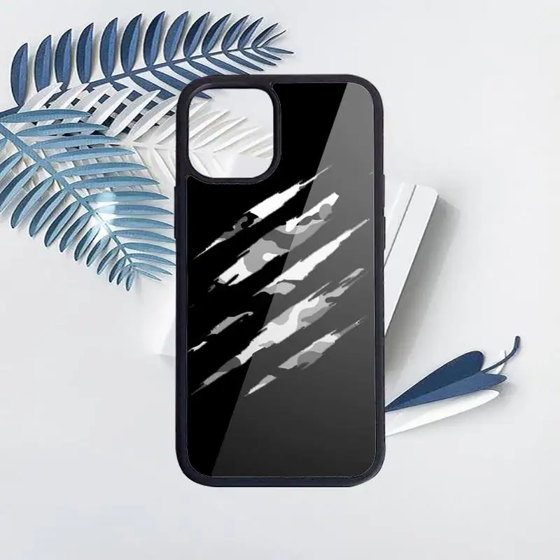 

Luxury Camouflage soft silicon cover Phone Cases for iPhone 11 12 pro XS MAX 8 7 6 6S Plus X 5S SE 2020 XR Hard PC