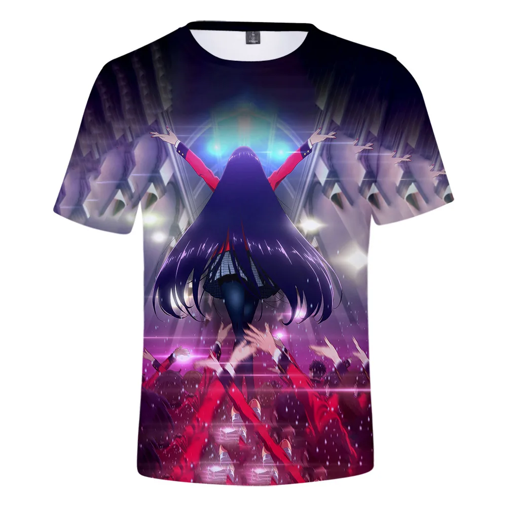 Kakegurui/одежда с аниме для детей от 3 до 14 лет Детская футболка короткими рукавами