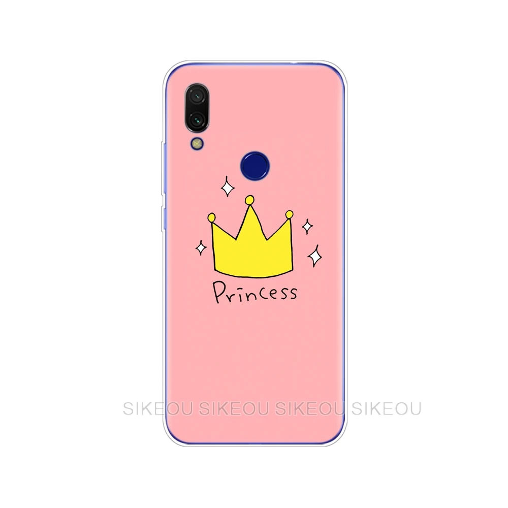 Силиконовый чехол для Xiaomi Redmi 7 мягкий из ТПУ 6 26 дюймов модель snapdragon 632