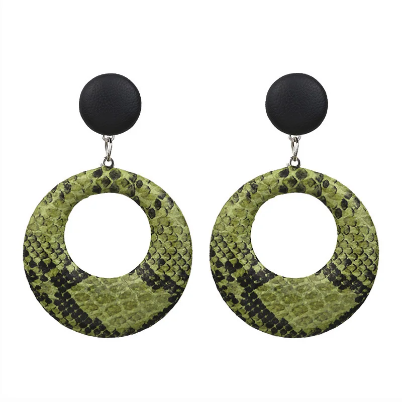 MEIBEADS 1 пара круглые Висячие серьги для женщин панк винтажные негабаритные