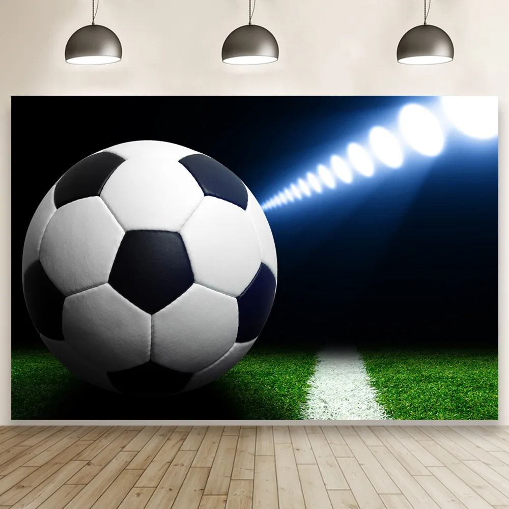 

Customized World Cup Football Theme Decor Birthday Party Backdrops Adult Kid Boys Soccer Poster Photo Backgrounds Party Supplies