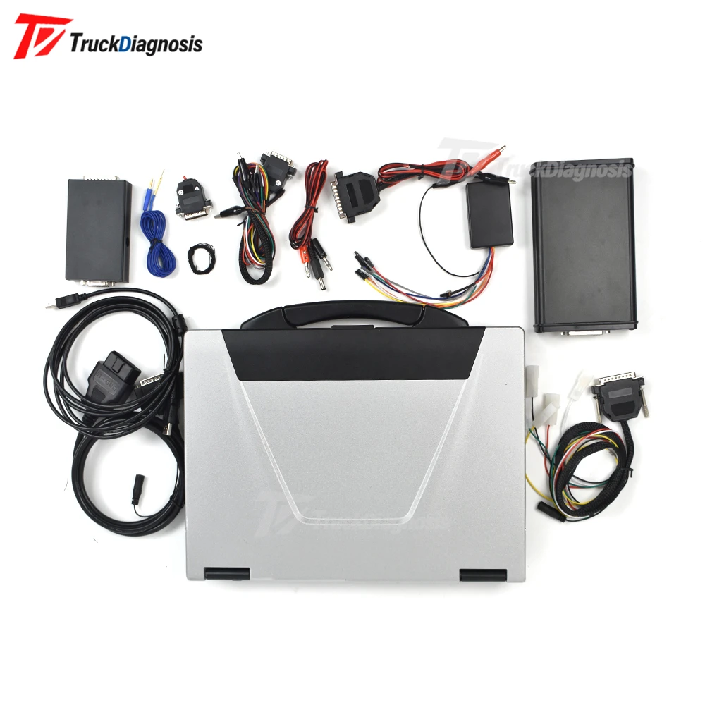 Онлайн 2 80 EU Red KESS V5.017 с CF19 Токен светодиодный Tag LED BDM Рамка Kess 5 017 OBD2 менеджер