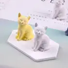 Силиконовая форма в виде кошки для украшения торта