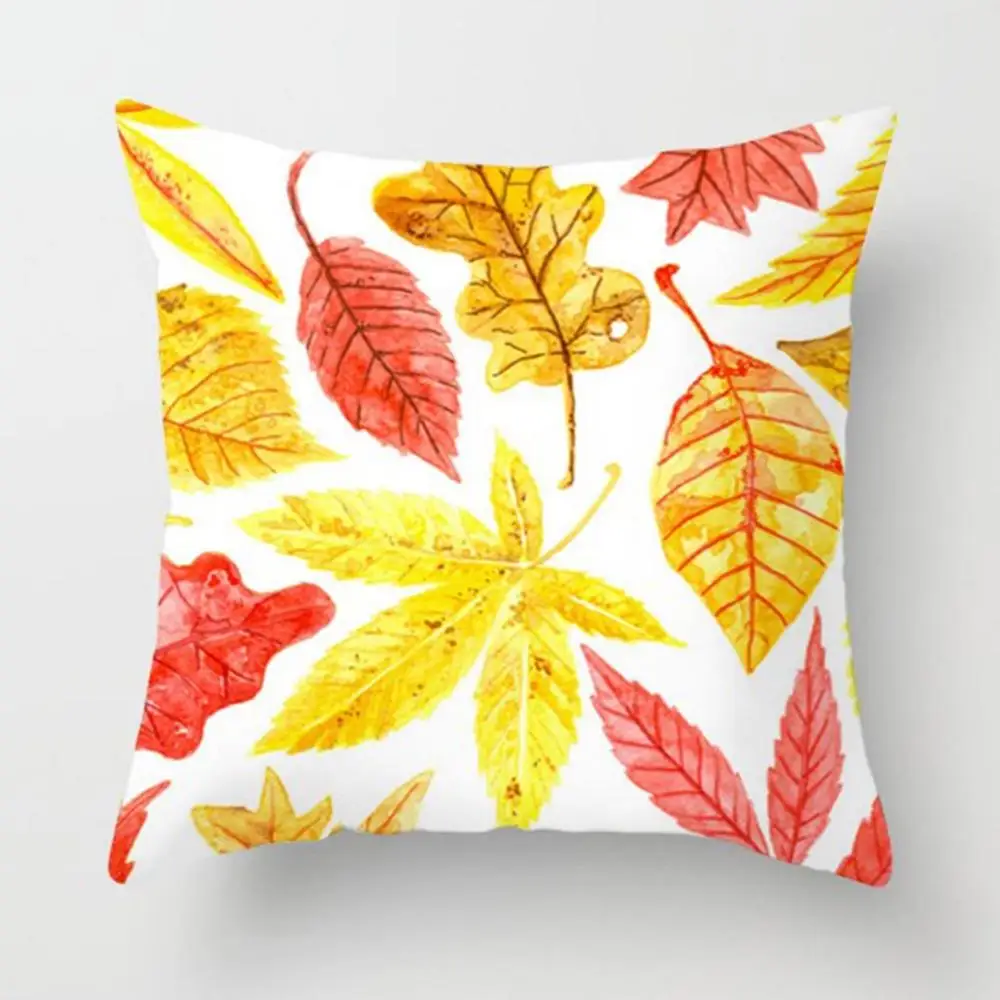

New Pillowcase Multiple Styles Multi-Color Waist Cushion Pillowcase Square Bedroom Living Room Home Decor Supplies