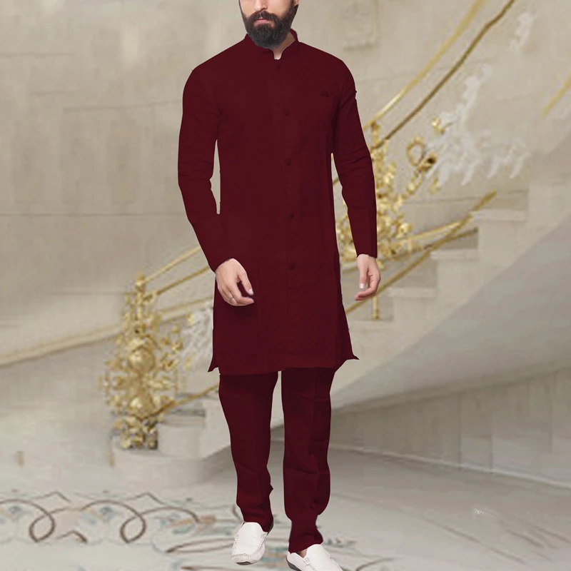 Мусульманская модная мужская одежда пакистанские арабские рубашки Мужская