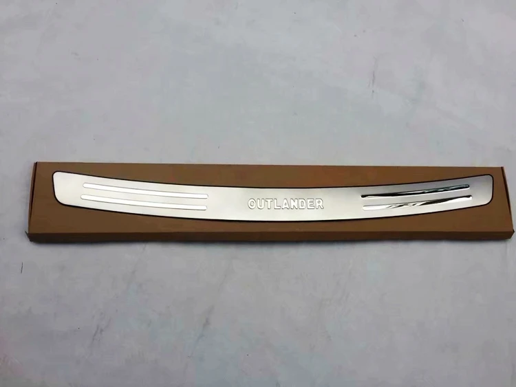 High quality stainless steel Rear bumper Protector Sill For 2006 -2012 /2013-2015 Mitsubishi Outlander | Автомобили и мотоциклы