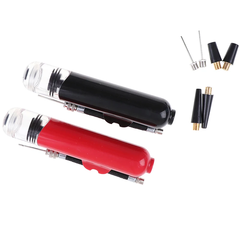 Надувной шаровой насос и велосипедный двойного действия воздушный 1 * + шариковая