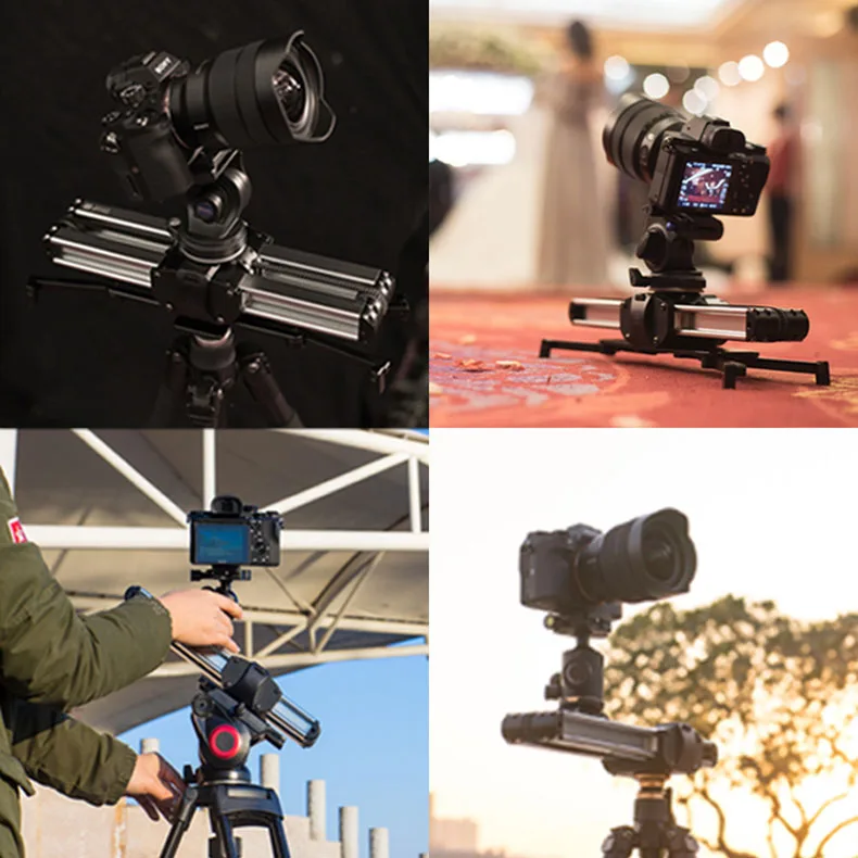 Микро 2 камера трек слайдер видео стабилизатор рельс слайдер для камеры DSLR камера Телефон DV видеокамера пленка фотография Micro2 слайдер