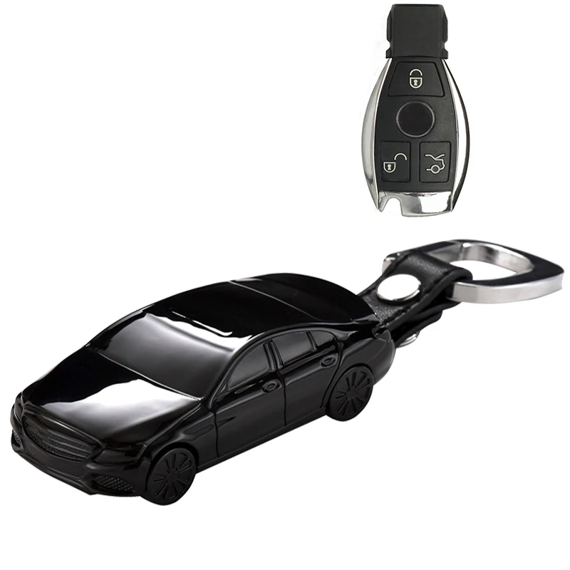 Car Shape Model Key Case Cover Fob Suit For Mercedes Benz A B GLC CLA GLA CLS S E C Class W204 W205 W212 | Автомобили и мотоциклы