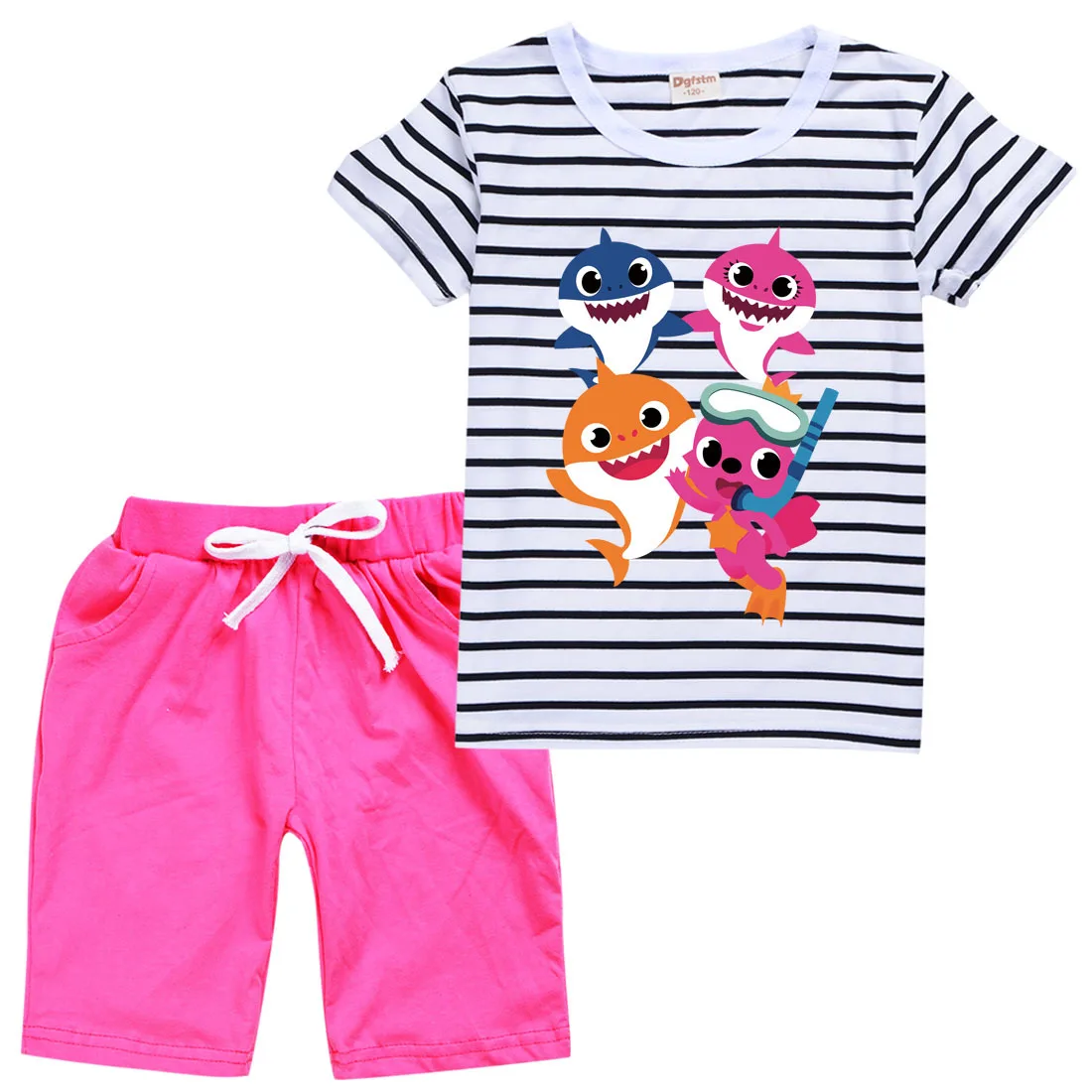 Новые летние Комплекты одежды для маленьких мальчиков детская одежда с героями