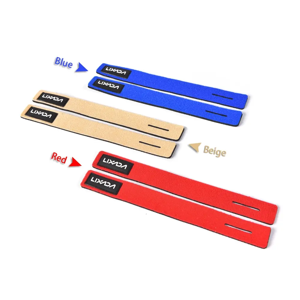 Lixada 2 шт. в упаковке рыболовная удочка галстук рукав ремень оберточная лента