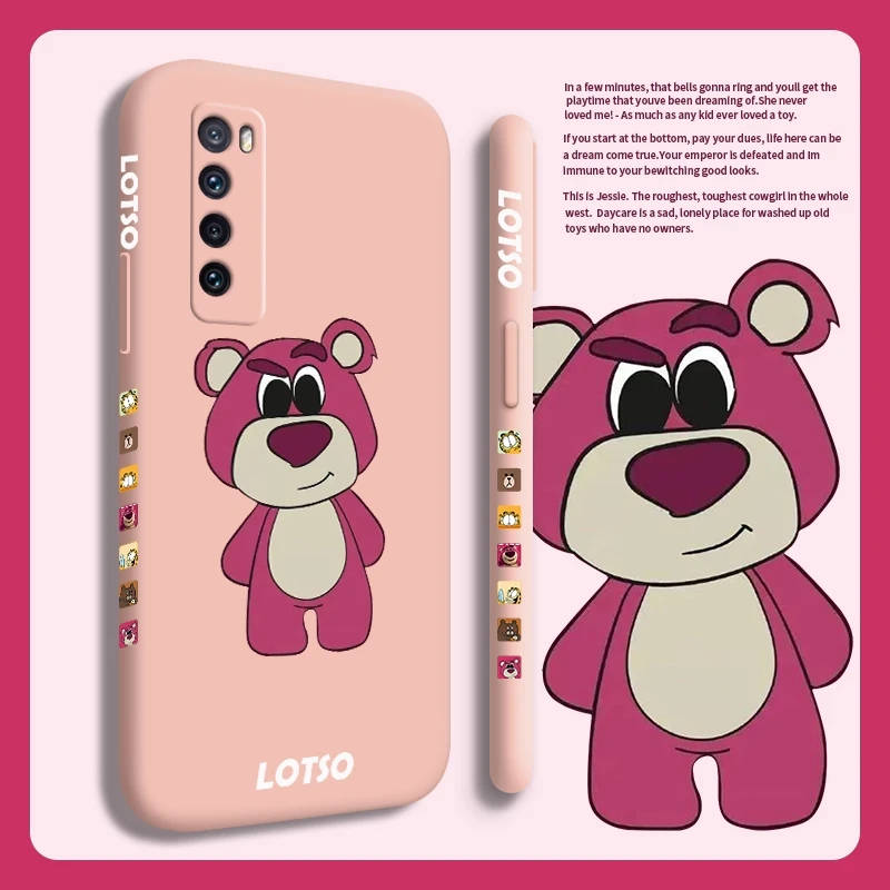 

For Huawei Nova 7 nova 7i 7 Pro Nova 7 SE 7 SE Youth 5G Nova 8 8 se 8 pro Case with Cartoon animal Back Cover silica gel casing