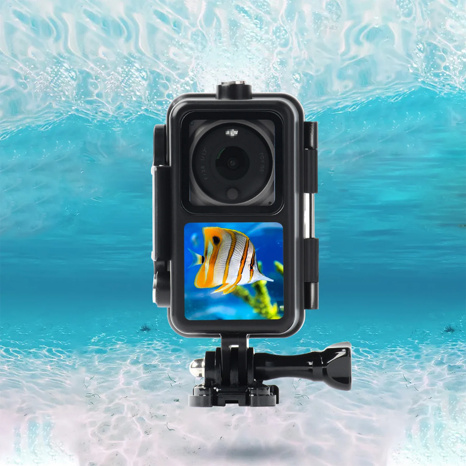 

60M Diving Case Waterproof Housing Frame for Action 2 Action Camera Accessories