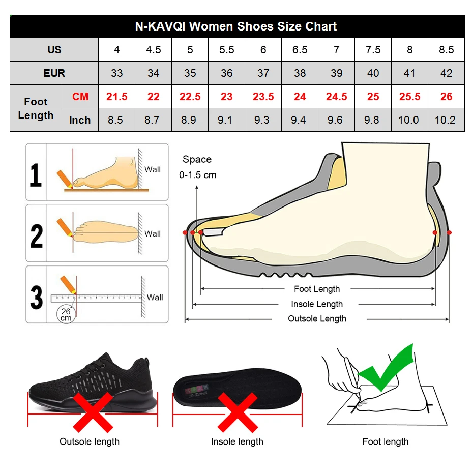 NKAVQI Для женщин обувь на плоской подошве платформы дышащие кроссовки спортивная