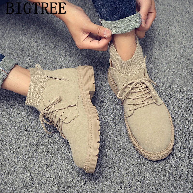 Мужская обувь Ботильоны зимняя Мужские Зимние Ботинки Zapatos Hombre Botas Masculina zimnie для