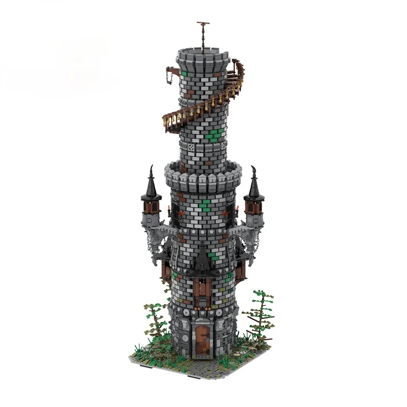 

Wizard's Tower The Medieval Smithy Stores Architecture Retro Castle Dark Souls Mini Japanese Blocks Model Building