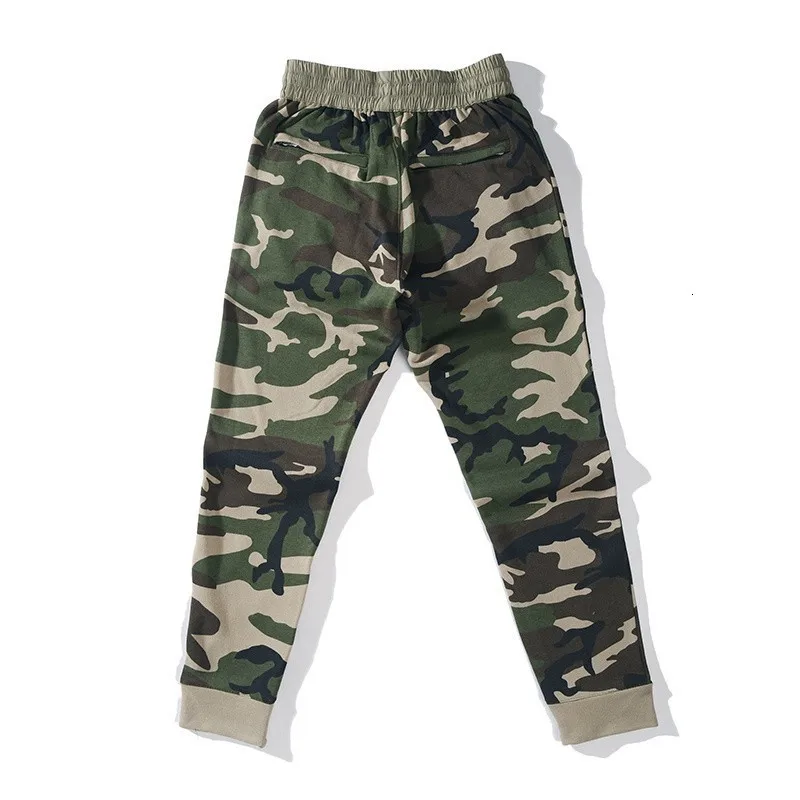 Мужские камуфляжные шаровары с принтом High Street Мешковатые повседневные штаны на