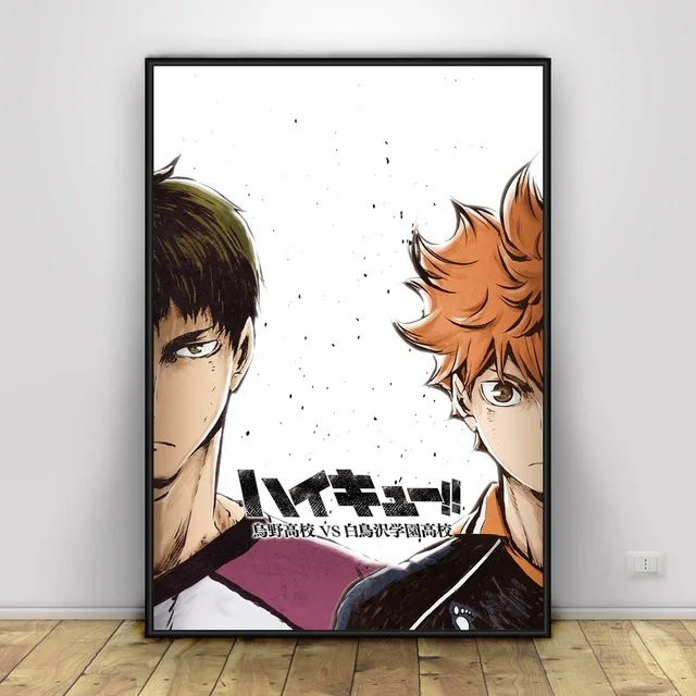 

Wall Artwork Modular Canvas Picture Home Decor 1 Pieces Haikyuu Animation Painting Hd Prints Poster Living Room Cuadros No Frame