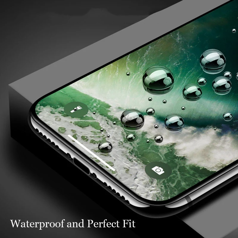 

5D Screen Protector Tempered Glass For iPhone 11 Pro XS Max XR X 8 7 Plus Front Cover Protection Toughened Glass Film For iPhonX