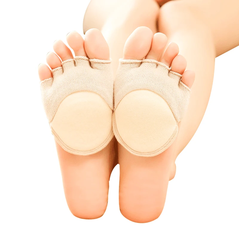 Носки с пятью пальцами женские носки невидимые летние хлопковые короткие на