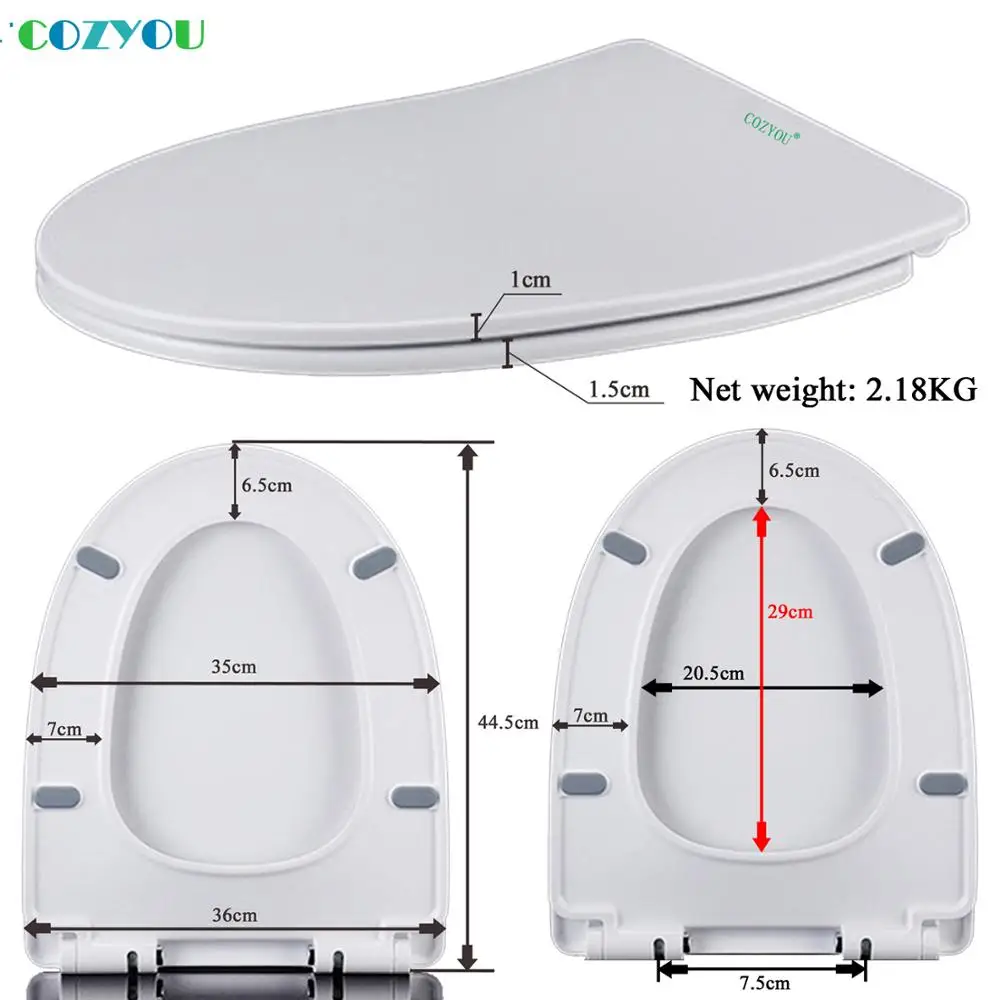 Мочевиноформальдегидная крышка сиденье для унитаза v образной формы
