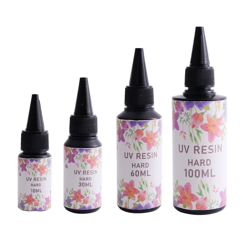 

Прозрачный УФ-клей для смолы, 10 мл/30 мл/60 мл/100 мл