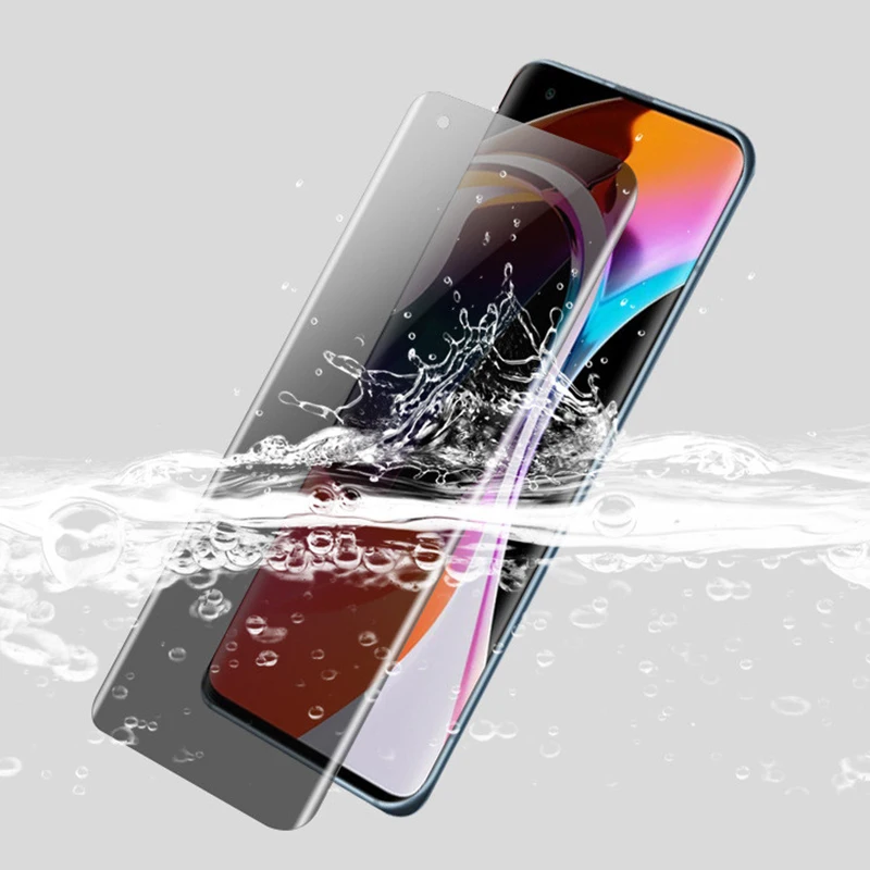 Для Oneplus 8 Pro Защитная пленка для экрана с УФ полным клеем стекло 7 7T